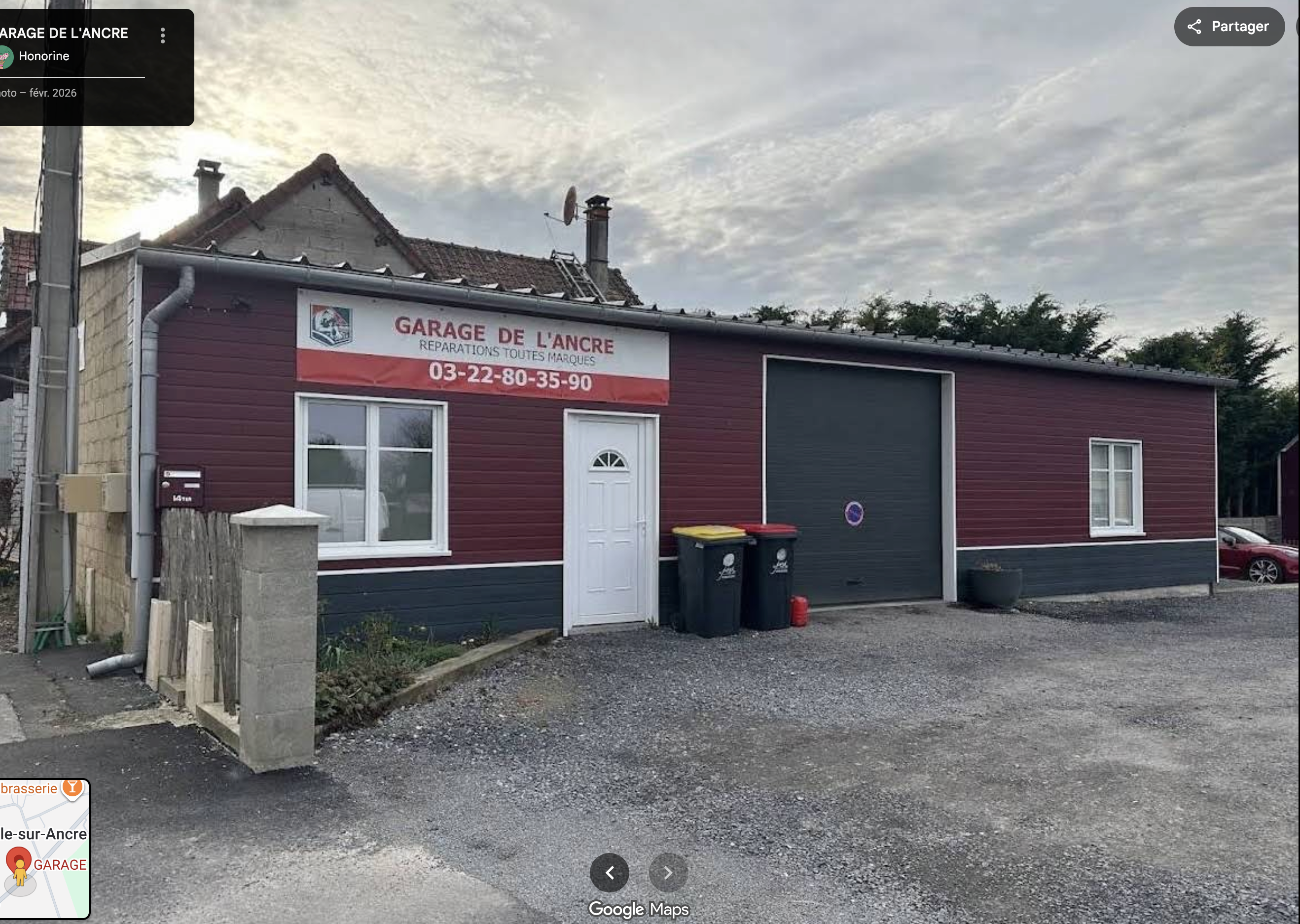 Garage de l'Ancre - Ville-sur-Ancre